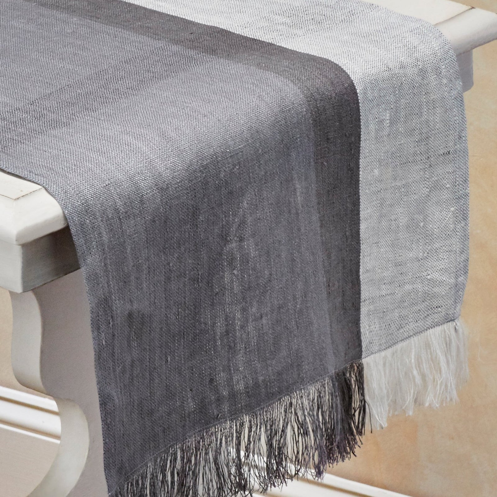 Flax Linen Table Runners | Handwoven | High Tea