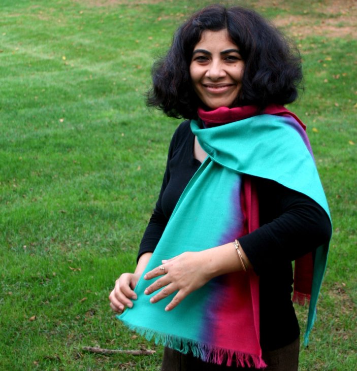 Handwoven Dip-Dyed Silk Scarves | Cruelty-Free Silk | Jewel