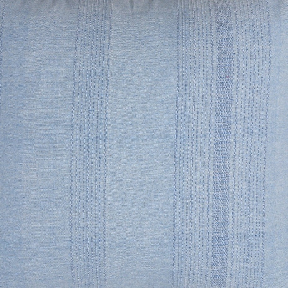 Handwoven Cotton Throw Pillow with Insert | 20" × 20" | Foundation | Juniper Berry