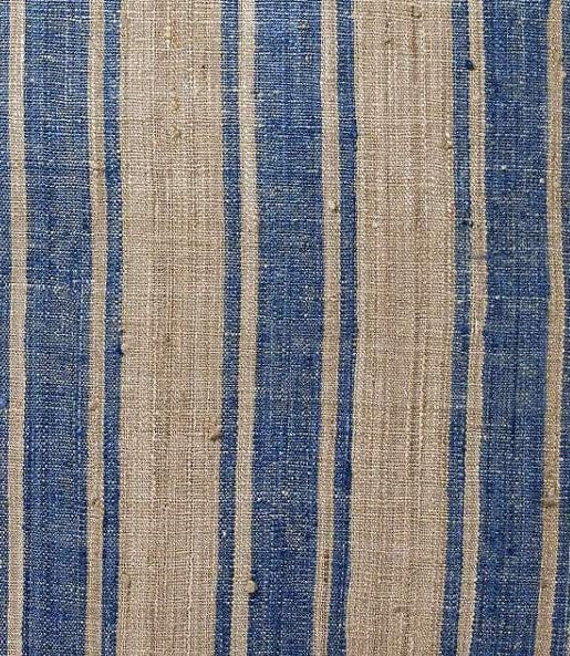 Handspun Cruelty-Free Silk Pillow with Insert | 18" × 18" |Indigo Dyed | Tranquility