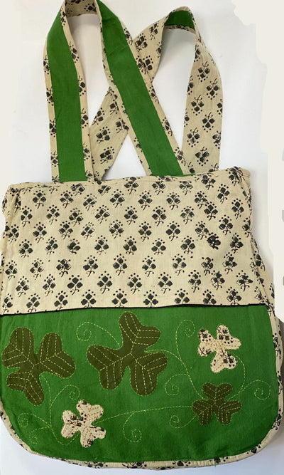 TRINITY. FOREST. Hand Embroidered Bag