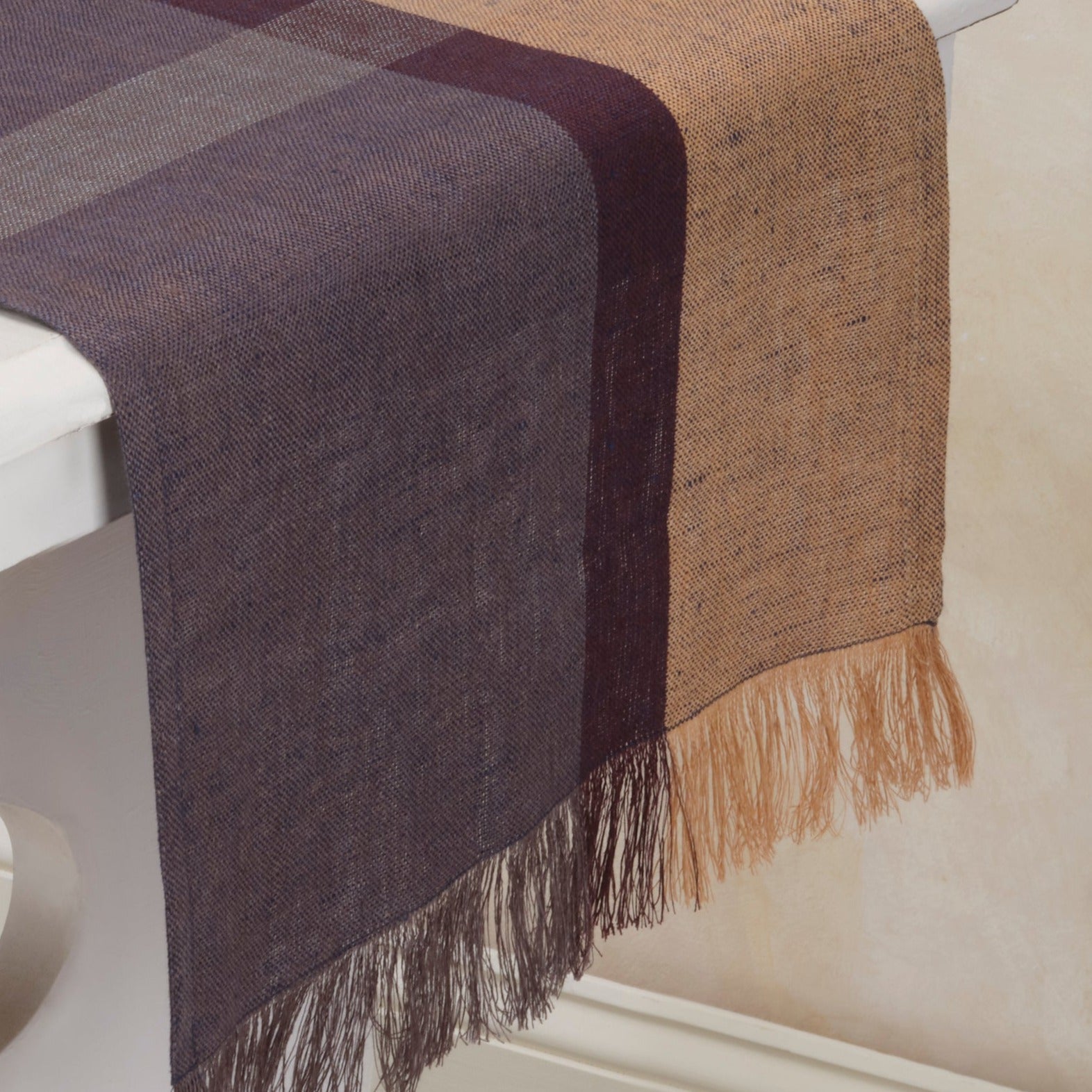 Flax Linen Table Runners | Handwoven | Wild Rice